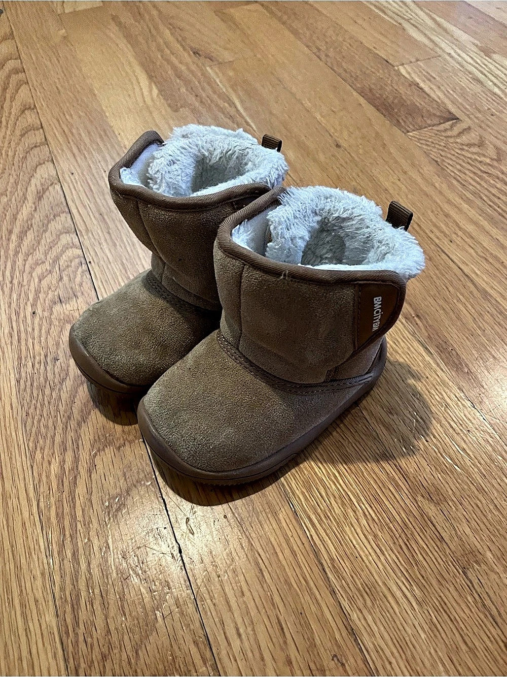 UGG-style Brown Faux Fur Boots Toddler Girls US 5